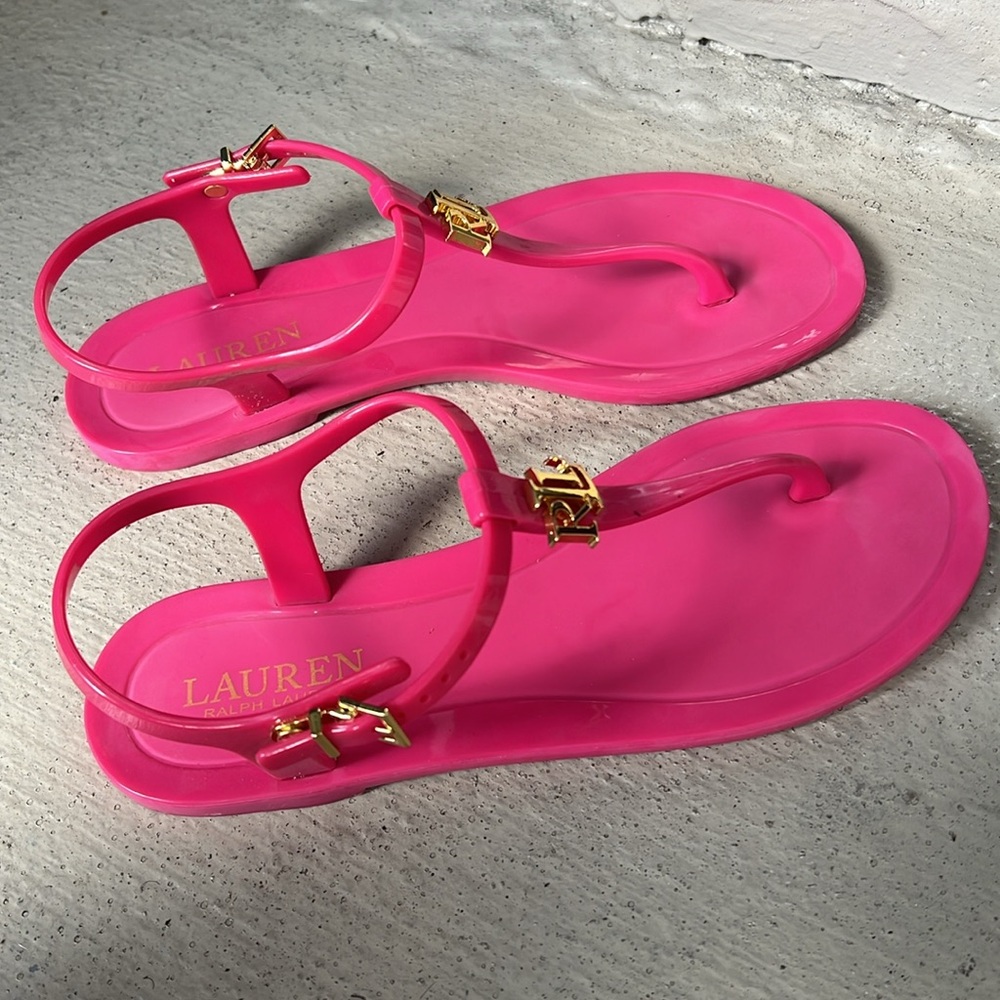 Ralph Lauren jelly sandals - Picture 2 of 7